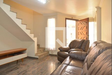 Sala de casa para alugar com 2 quartos, 145m² em Vila Camilópolis, Santo André