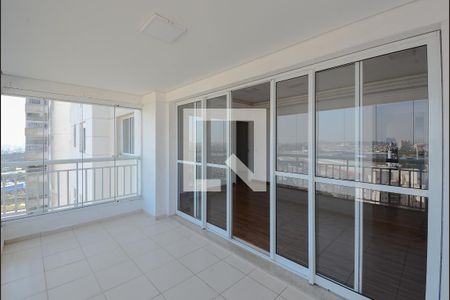 Varanda da Sala de apartamento para alugar com 3 quartos, 107m² em Vila Lusitânia, São Bernardo do Campo
