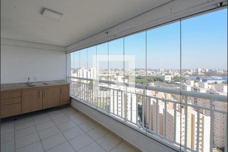Varanda da Sala de apartamento para alugar com 3 quartos, 107m² em Vila Lusitânia, São Bernardo do Campo