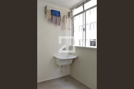 Área de Serviço de apartamento para alugar com 1 quarto, 54m² em Centro, Curitiba