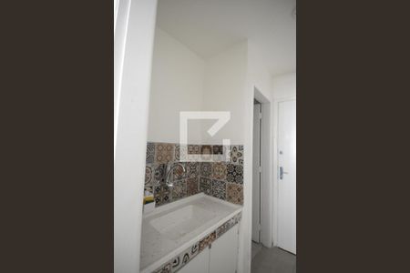 Cozinha de apartamento para alugar com 1 quarto, 25m² em Liberdade, São Paulo