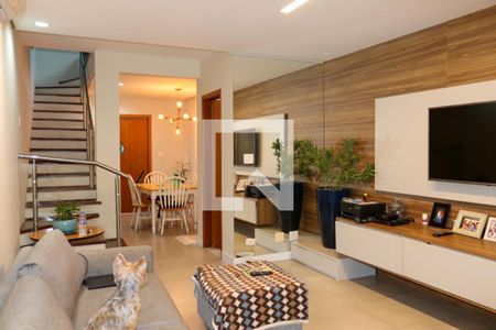 Sala de Estar de casa à venda com 4 quartos, 184m² em Campestre, São Caetano do Sul