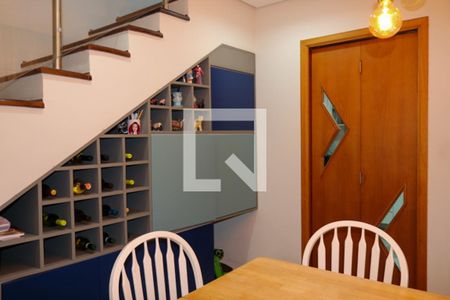 Sala de Jantar de casa à venda com 4 quartos, 184m² em Campestre, São Caetano do Sul