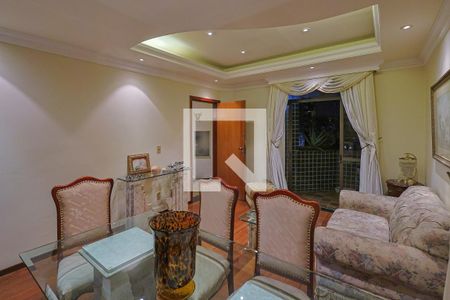 Sala de apartamento à venda com 3 quartos, 100m² em Serra, Belo Horizonte