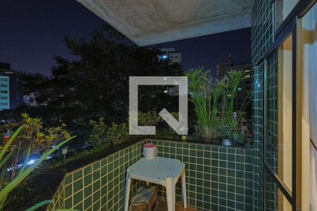 Varanda de apartamento à venda com 3 quartos, 100m² em Serra, Belo Horizonte