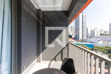 Varanda Studio de apartamento à venda com 1 quarto, 25m² em Perdizes, São Paulo