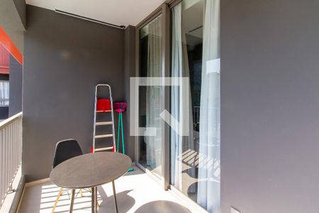Varanda Studio de apartamento à venda com 1 quarto, 25m² em Perdizes, São Paulo