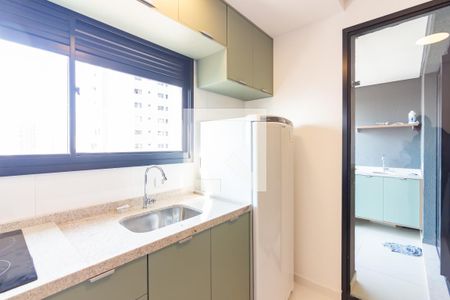Apartamento à venda com 37m², 1 quarto e 1 vagaCozinha 