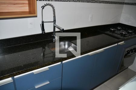 Cozinha de apartamento à venda com 2 quartos, 55m² em Santa Maria, São Caetano do Sul