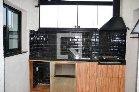 Varanda/Churrasqueira de apartamento à venda com 2 quartos, 55m² em Santa Maria, São Caetano do Sul