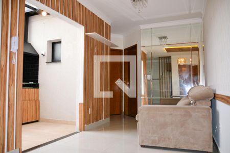 Sala de apartamento à venda com 2 quartos, 55m² em Santa Maria, São Caetano do Sul