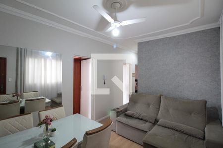 Sala de apartamento à venda com 3 quartos, 68m² em Santa Monica, Belo Horizonte