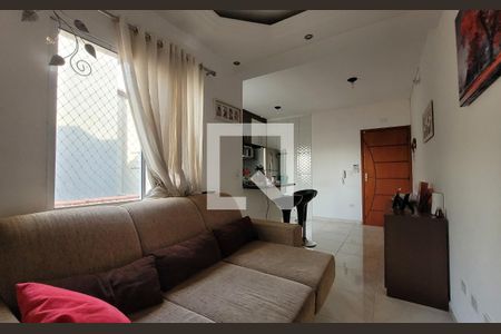 Sala de apartamento para alugar com 2 quartos, 98m² em Vila Camilópolis, Santo André