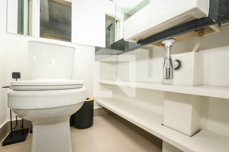 Studio para alugar com 24m², 1 quarto e sem vaga Studio para alugar com 24m², 1 quarto e sem vagaBanheiro