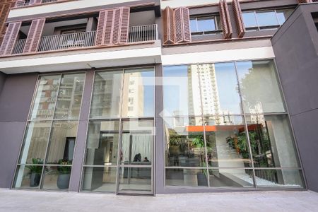 Fachada do Prédio de kitnet/studio para alugar com 1 quarto, 24m² em Cerqueira César, São Paulo