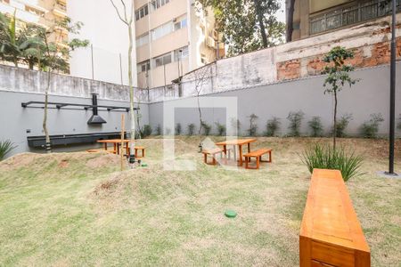 Studio para alugar com 24m², 1 quarto e sem vaga Studio para alugar com 24m², 1 quarto e sem vagaÁrea comum - Churrasqueira