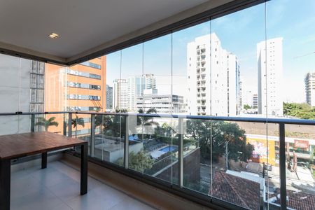 Varanda de apartamento para alugar com 2 quartos, 71m² em Indianópolis, São Paulo