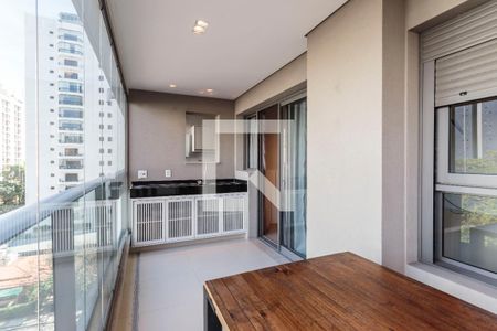 Varanda de apartamento para alugar com 2 quartos, 71m² em Indianópolis, São Paulo
