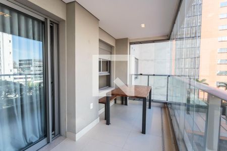 Varanda de apartamento para alugar com 2 quartos, 71m² em Indianópolis, São Paulo