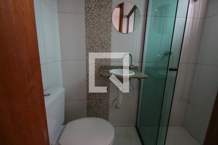 Banheiro da Suíte 1 de casa de condomínio à venda com 2 quartos, 58m² em Vila Carrão, São Paulo