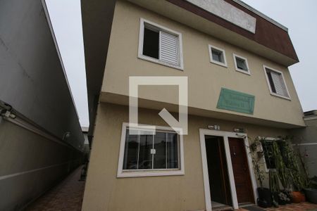 Casa de condomínio à venda com 58m², 2 quartos e 1 vaga Casa de condomínio à venda com 58m², 2 quartos e 1 vagaFachada do bloco