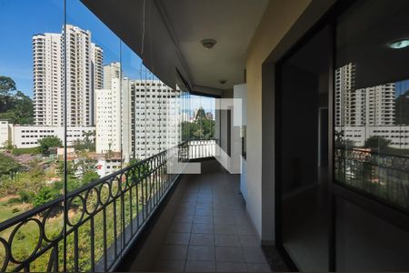 Varanda de apartamento à venda com 3 quartos, 150m² em Jardim Monte Kemel, São Paulo