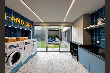 Studio para alugar com 25m², 1 quarto e sem vagaLavanderia
