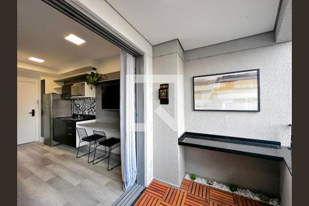 Studio para alugar com 25m², 1 quarto e sem vagaSacada