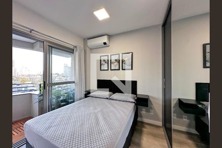Studio para alugar com 25m², 1 quarto e sem vagaQuarto