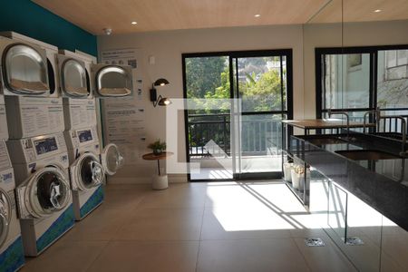 Studio para alugar com 27m², 1 quarto e sem vagaLavanderia