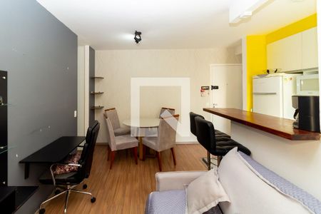Sala de apartamento à venda com 1 quarto, 35m² em Jardim Ibitirama, São Paulo