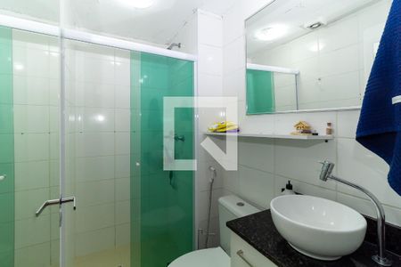 Banheiro de apartamento à venda com 1 quarto, 35m² em Jardim Ibitirama, São Paulo