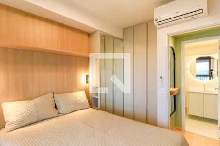 Quarto de apartamento para alugar com 1 quarto, 33m² em Santo Amaro, São Paulo