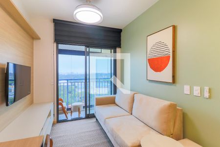 Apartamento para alugar com 1 quarto, 33m² em Santo Amaro, São Paulo