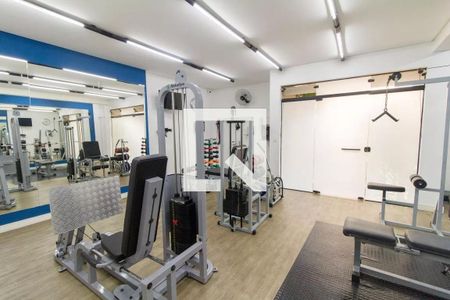 Apartamento para alugar com 37m², 1 quarto e 1 vaga Apartamento para alugar com 37m², 1 quarto e 1 vagaÁrea comum - Academia