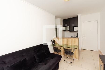 Sala/Cozinha de apartamento para alugar com 1 quarto, 37m² em Vila Uberabinha, São Paulo
