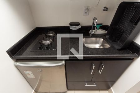 Sala/Cozinha de apartamento para alugar com 1 quarto, 37m² em Vila Uberabinha, São Paulo