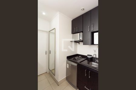 Sala/Cozinha de apartamento para alugar com 1 quarto, 37m² em Vila Uberabinha, São Paulo