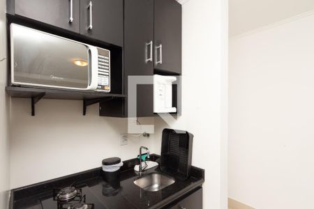 Sala/Cozinha de apartamento para alugar com 1 quarto, 37m² em Vila Uberabinha, São Paulo