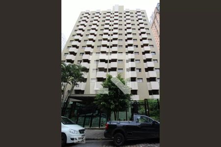 Apartamento para alugar com 37m², 1 quarto e 1 vaga Apartamento para alugar com 37m², 1 quarto e 1 vagaFachada