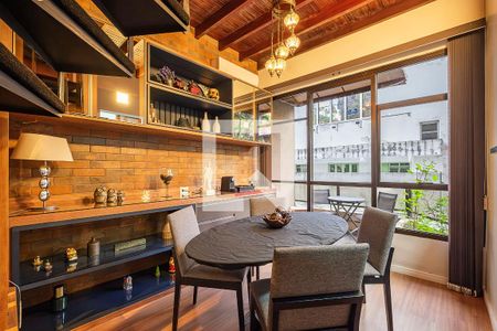 Sala/Cozinha de apartamento para alugar com 1 quarto, 60m² em Cerqueira César, São Paulo