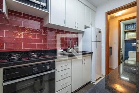 Sala/Cozinha de apartamento para alugar com 1 quarto, 60m² em Cerqueira César, São Paulo