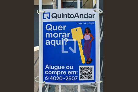 Apartamento para alugar com 80m², 2 quartos e sem vagaPlaca QuintoAndar instalada na fachada do imóvel