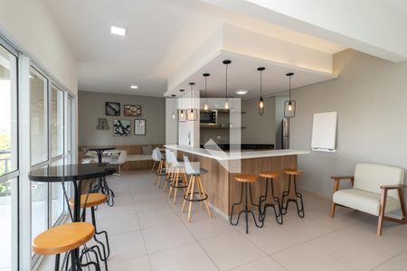 Apartamento para alugar com 40m², 1 quarto e 2 vagasÁrea comum - Salão de festas