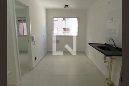Sala/Cozinha de apartamento à venda com 1 quarto, 24m² em Panamby, São Paulo