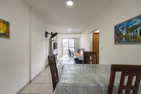 Sala de apartamento para alugar com 2 quartos, 92m² em Guilhermina, Praia Grande