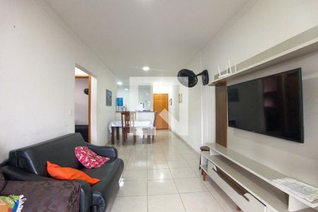 Sala de apartamento para alugar com 2 quartos, 92m² em Guilhermina, Praia Grande