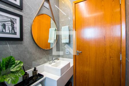 Apartamento à venda com 140m², 2 quartos e 2 vagas Apartamento à venda com 140m², 2 quartos e 2 vagasBanheiro social