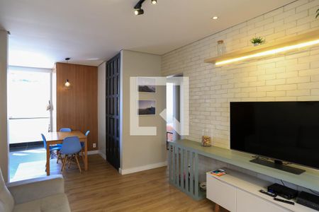 Sala de apartamento para alugar com 2 quartos, 75m² em São Pedro, Belo Horizonte