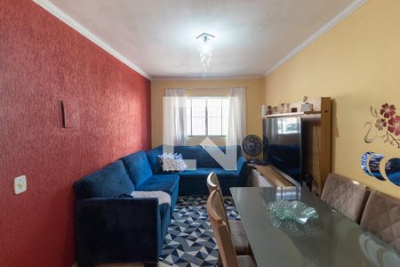 Sala  de casa de condomínio para alugar com 2 quartos, 63m² em Vila Inglesa, São Paulo